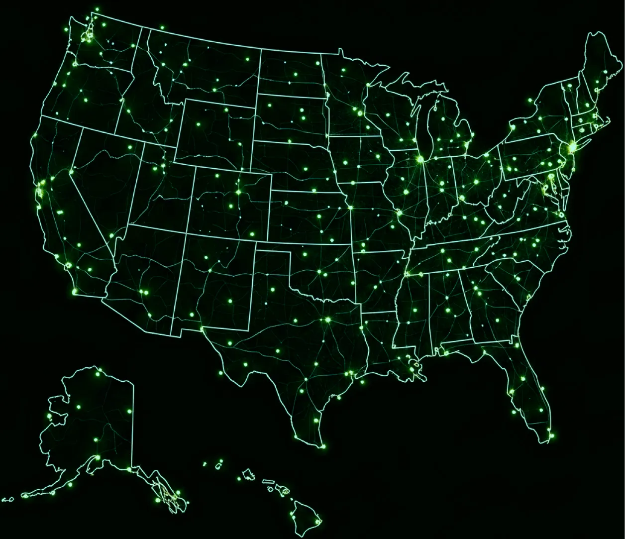 US Map Scale