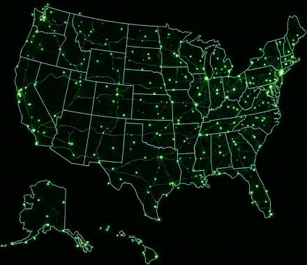 US Map Scale Mobile